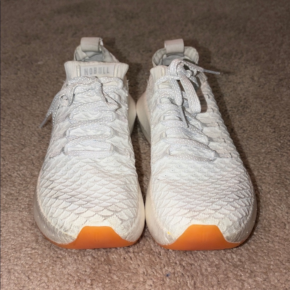 NOBULL White Knit Sneakers